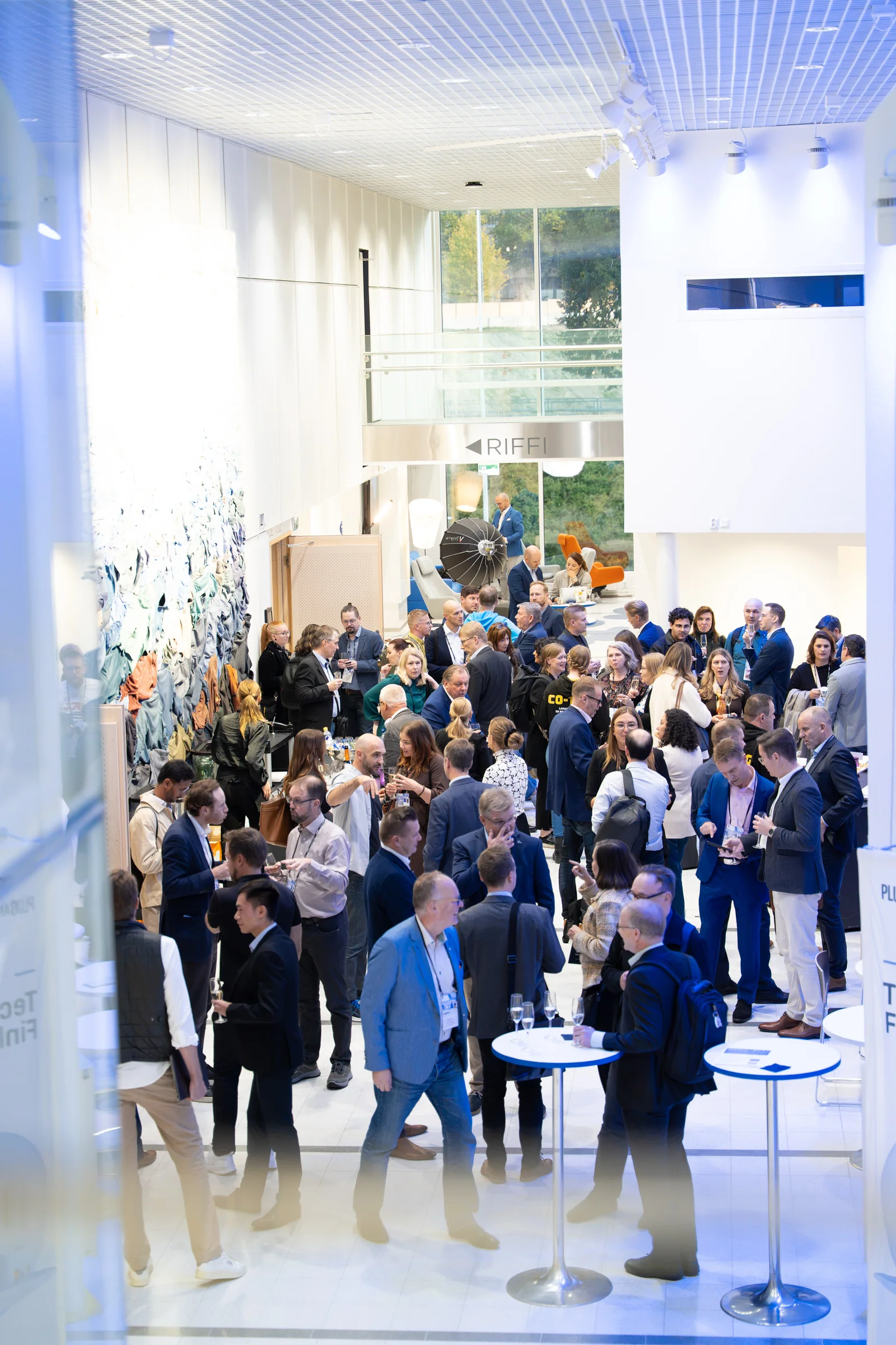 Tech Hub Launch crowd